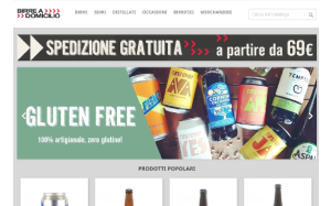 Il sito online di Birre a Domicilio