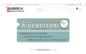 Il sito online di Fabbrica Insegne luminose