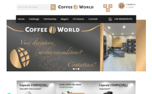 Il sito online di Coffee World