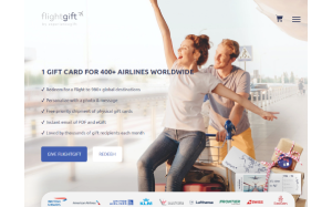 Il sito online di Flight Gift Card