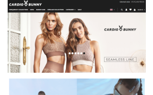 Il sito online di Cardio Bunny