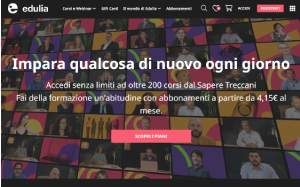 Il sito online di Edulia