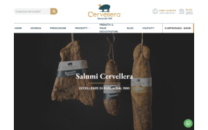 Il sito online di Cervellera Capocollo di Martina Franca