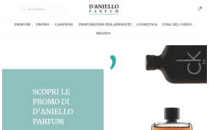 Il sito online di Daniello Parfum