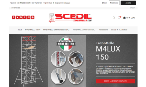 Il sito online di Trabattello Scedil