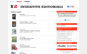 Visita lo shopping online di Le iniziative di Repubblica - L'Espresso