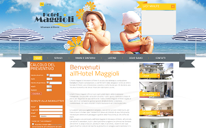 Il sito online di Hotel Maggioli