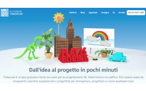 Visita lo shopping online di Tinkercad