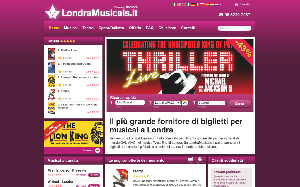 Visita lo shopping online di Londra Musicals