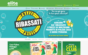 Il sito online di Elite Supermercati