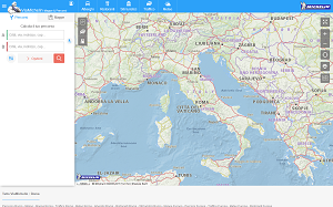 Il sito online di ViaMichelin