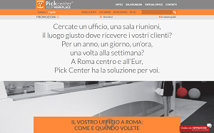 Il sito online di Pick Center