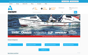 Il sito online di Aquapac